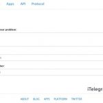 سایت پشتیبانی تلگرام